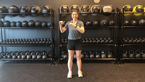 Circuit 1, Exercise 3: Front Knee-Up