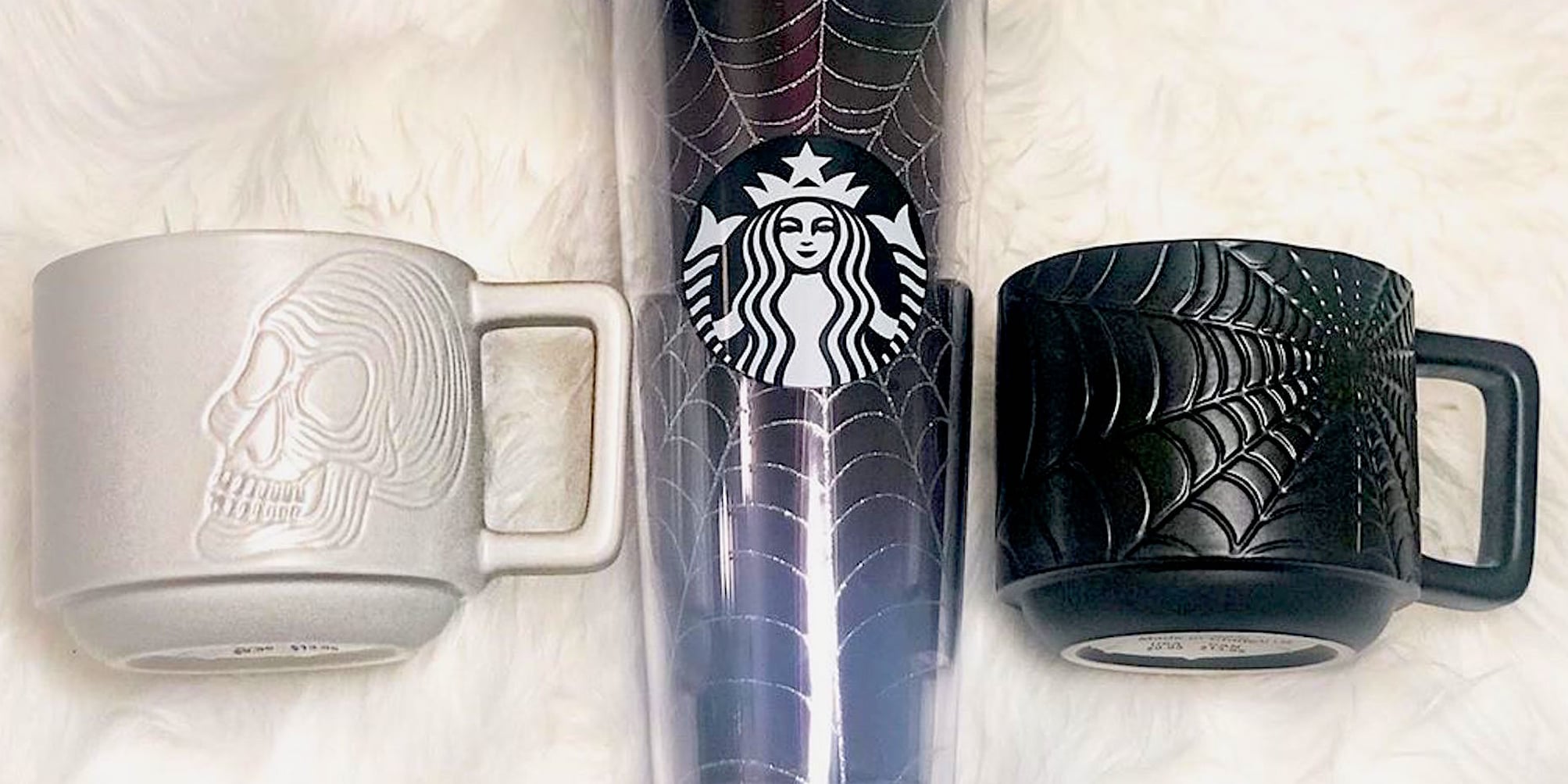 Vivid Starbucks Halloween Mug Wallpaper in 4K