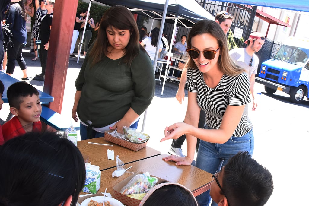 Leighton Meester and Adam Brody Feeding America Event 2017