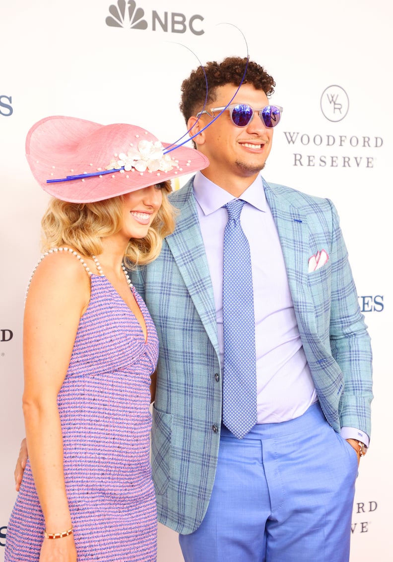 Patrick and Brittany Mahomes at the 2023 Kentucky Derby