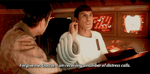 Whatever you are doing, answer a distress call.