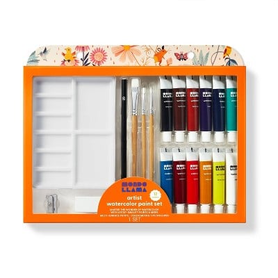 Mondo Llama 20pc Artist Watercolor Paint Set