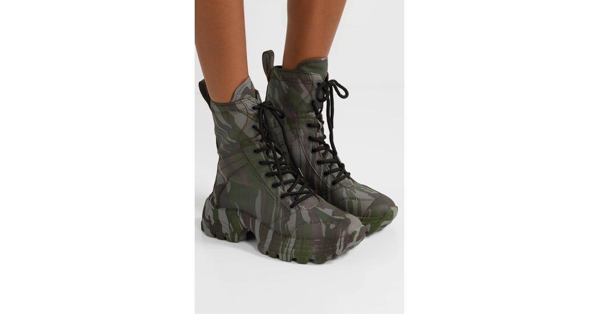 camo print boots