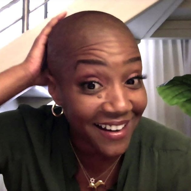 Tiffany haddish shaved on sale head