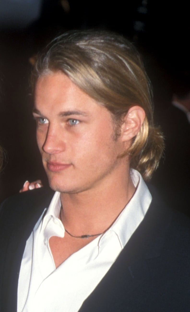 Not all guys can rock a ponytail, but Travis Fimmel is definitely one of the lucky few.