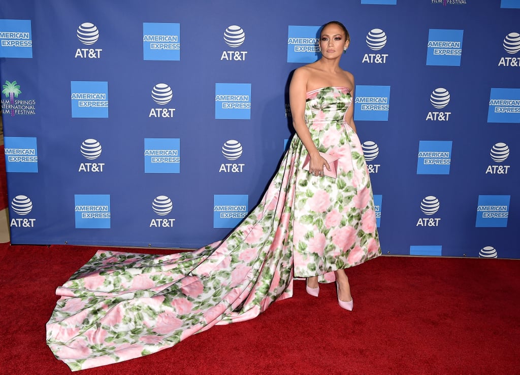 Jennifer Lopez Stunned at the Palm Springs Film Festival