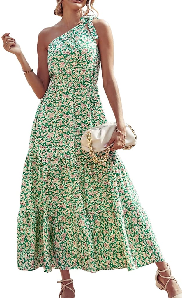 A Daytime Frock: Pretty Garden Summer Floral Maxi Dress