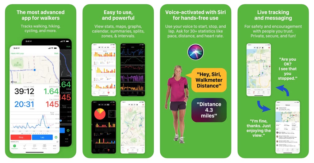 Best Walking Apps: Walkmeter Walking & Hiking GPS