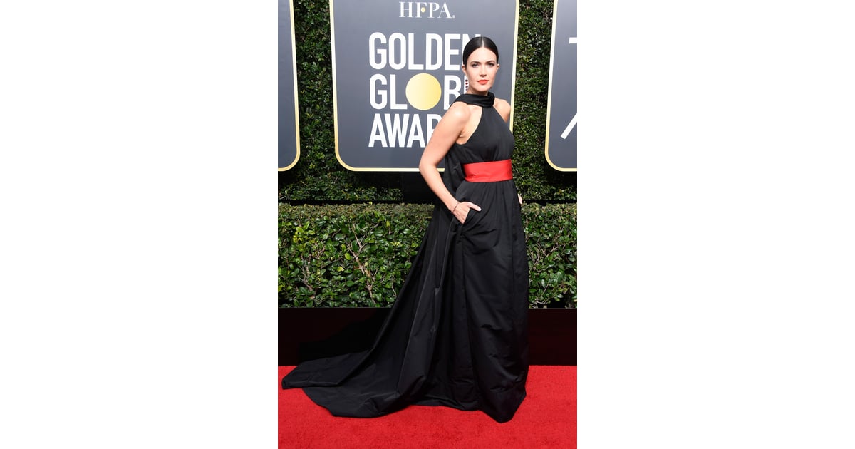 Mandy Moore's Golden Globes Dress 2018 | POPSUGAR Fashion ...