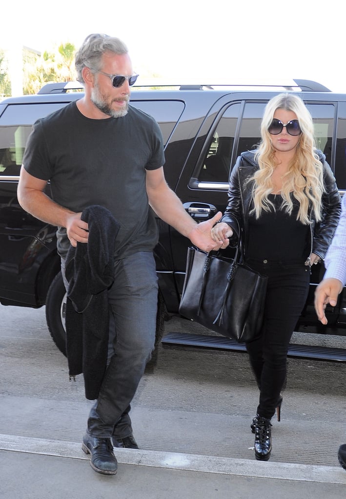 Jessica Simpson and Eric Johnson Out in LA October 2016