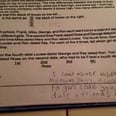 This Fourth Grader's Response to Her Homework Assignment Is Girl Power at Its Finest