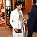 Meghan Markle's Metallic Brocade Dress March 2019