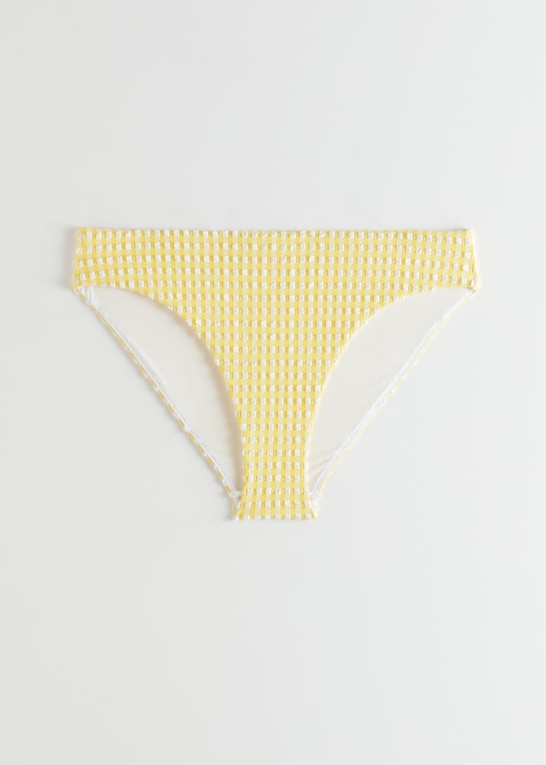 & Other Stories Seersucker Bikini Briefs