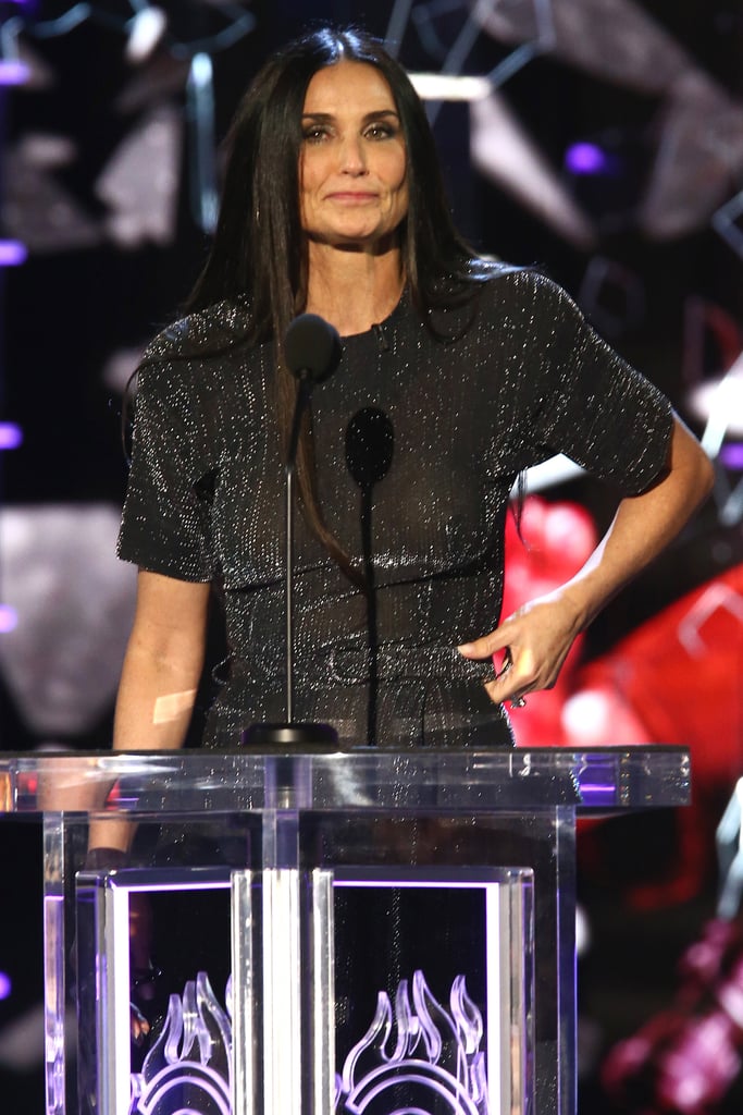 Bruce Willis and Demi Moore at Comedy Central Roast 2018