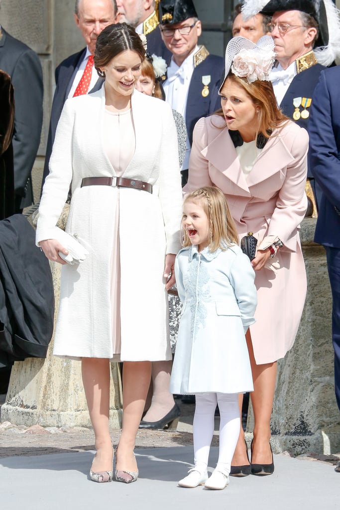 Princess Sofia Opted to Accessorize Her Topper With a Brown Belt