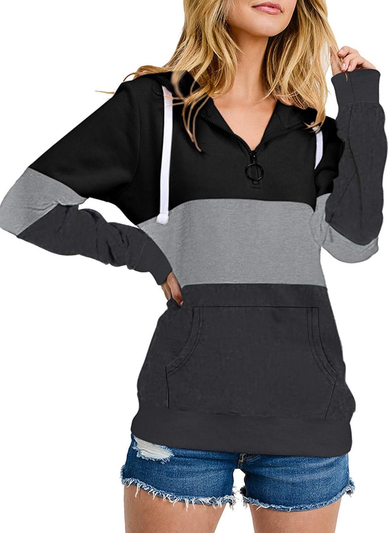 JomeDesign Colorblock 1/4-Zip Hoodie