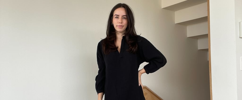 Old Navy Long-Sleeve Poet Mini Swing Dress Review