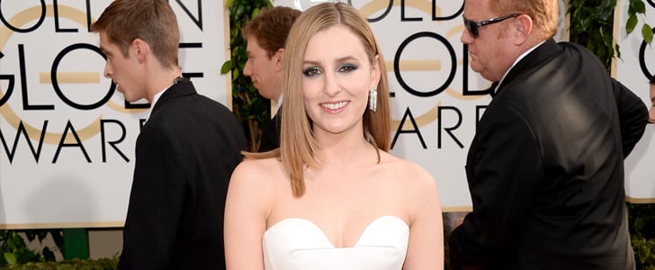 Laura Carmichael at the Golden Globes 2014