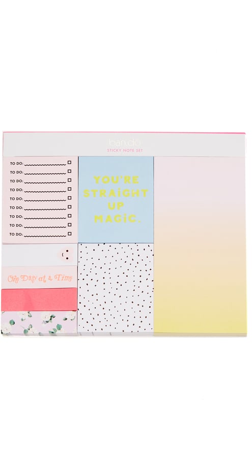 clear sticky notes