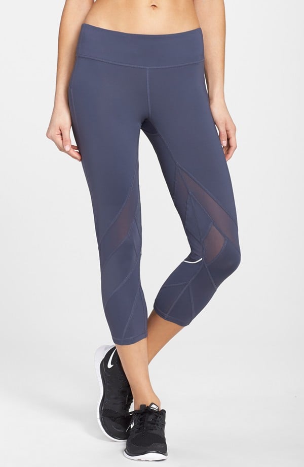 Strategic mesh detail on these Zella Bees Knees Running Capris ($52) keeps you cool on even the hottest days.