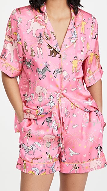 Karen Mabon Circus Shorts Pajama Set