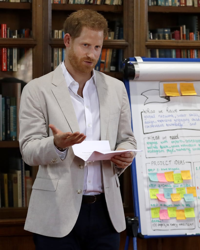 Prince Harry Meeting With Dr. Jane Goodall July 2019