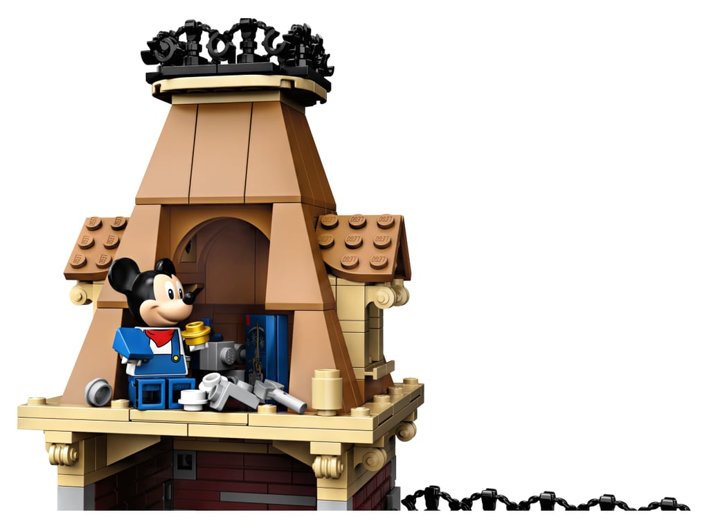 The Top Detail of the Lego Disney Train Station