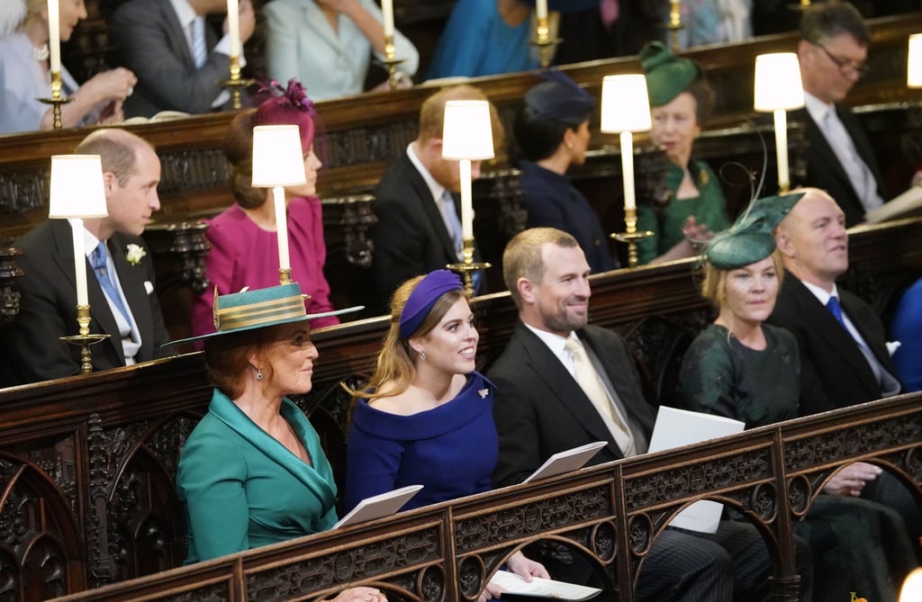 Sarah Ferguson Dress at Princess Eugenie's Wedding 2018