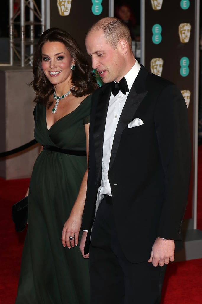 Prince William and Kate Middleton at the BAFTA Awards