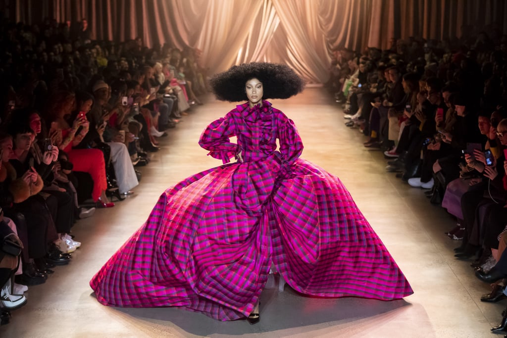 A Runway-Wide Gown From the Christopher John Rogers Fall 2020 Runway at New York Fashion Week