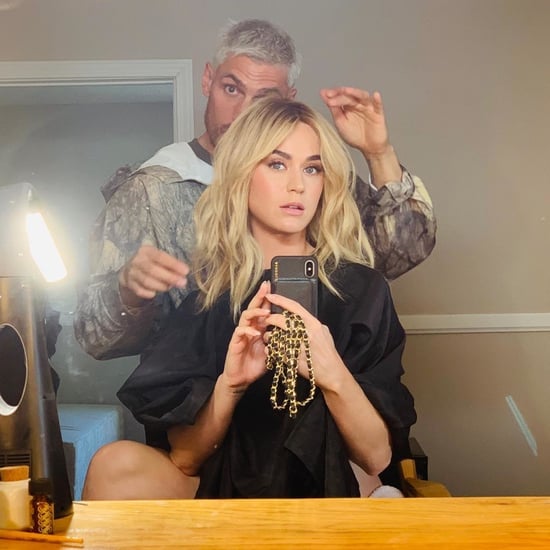 Katy Perry's Blond Lob