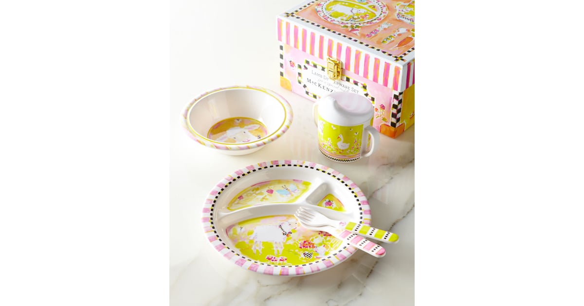 For 1YearOlds MacKenzieChilds Toddler Dinnerware Set Best Gifts