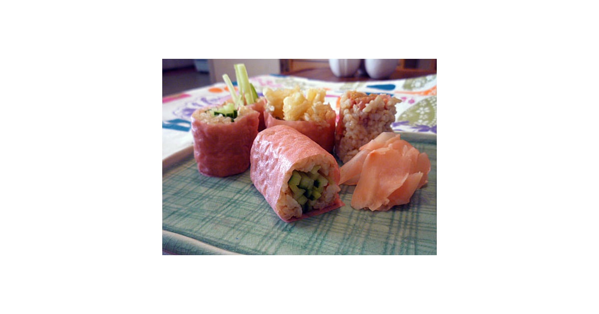 Sushi Wraps Healthy Wrap Recipes POPSUGAR Fitness Photo 21