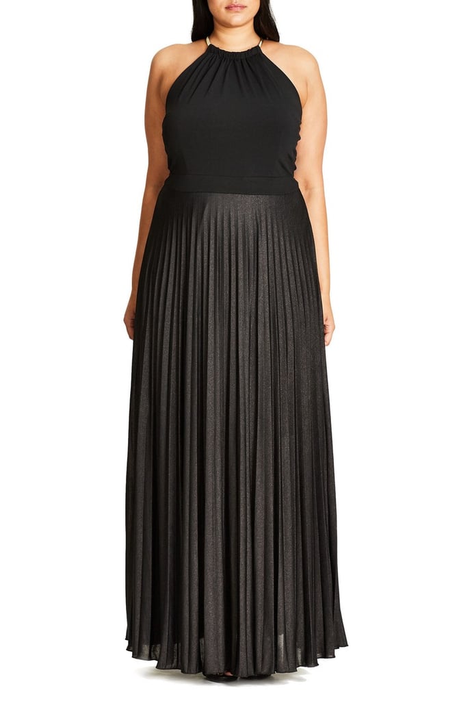 City Chic Plus Size Women's Colorblock Maxi Dress ($149)