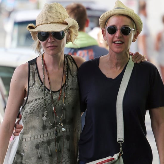 Ellen DeGeneres and Portia de Rossi in St. Barts 2015