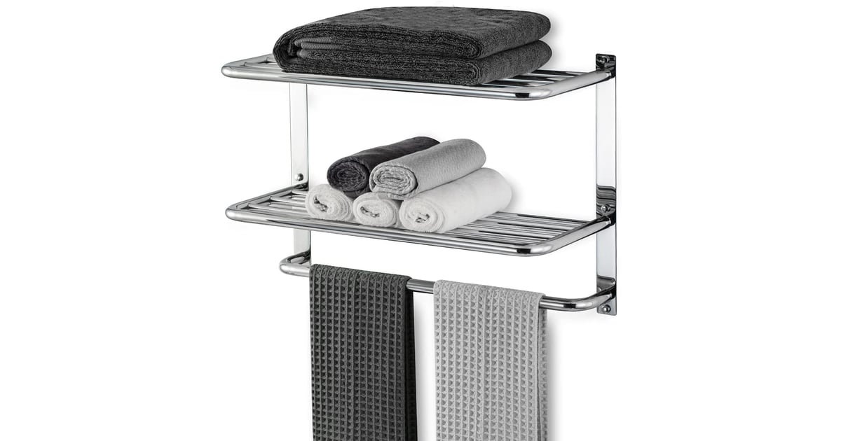 OvertheToilet Towel Storage Unit Dewvie Bathroom Towel Rack With