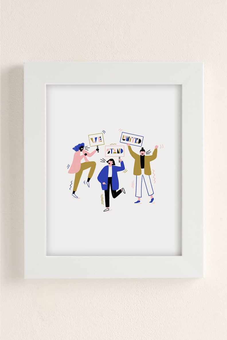 Lossing Illustration Women’s March Art Print