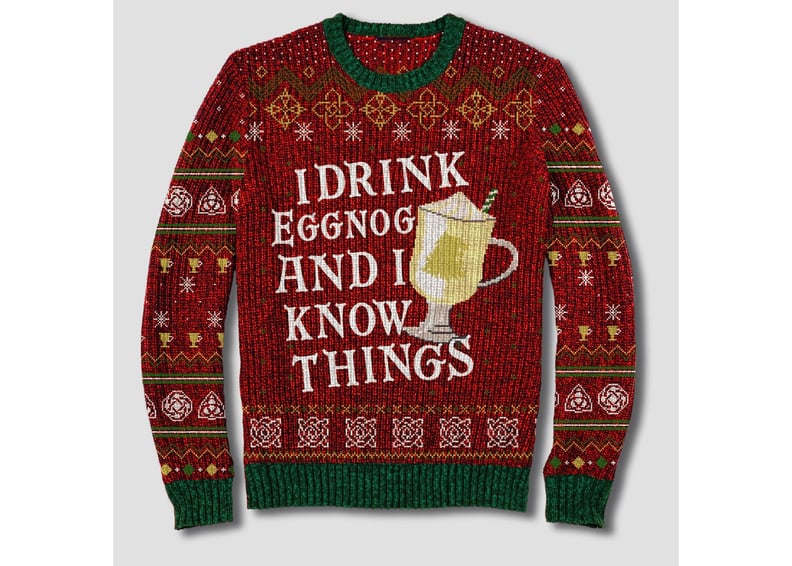 Game of Thrones "I Drink Eggnog and I Know Things" Sweater