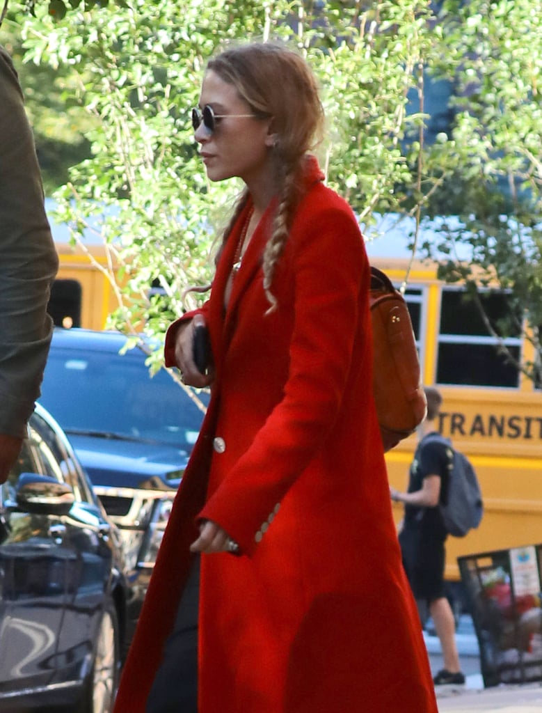 She Accessorized With Round Shades