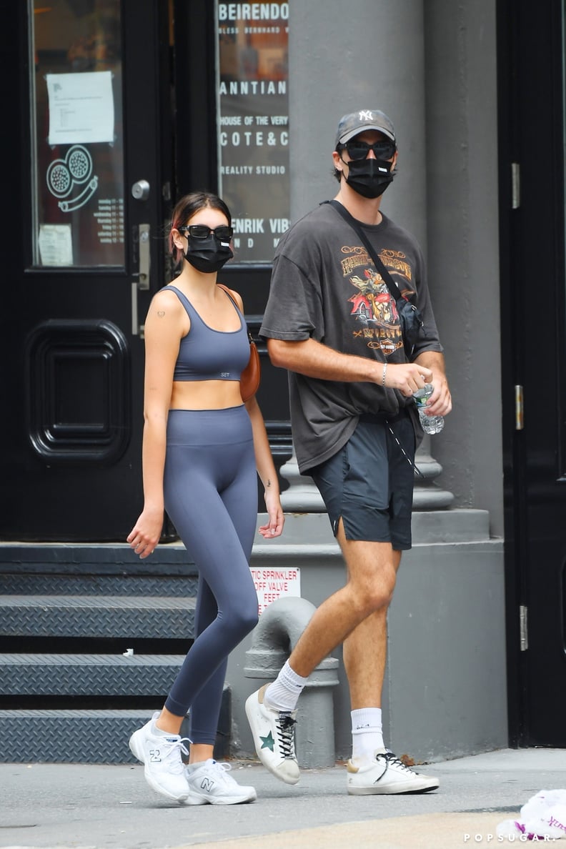 Shop Kaia Gerber's Set Active Bra and Leggings | POPSUGAR Fashion