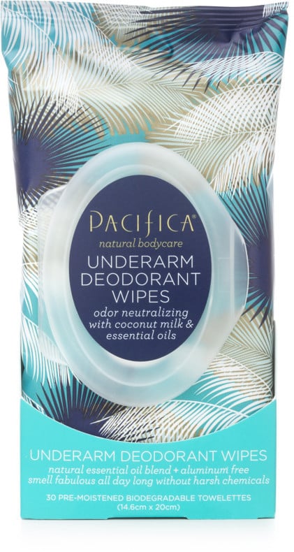 Pacifica Underarm Deodorant Wipes with Coconut Milk & Essential Oils