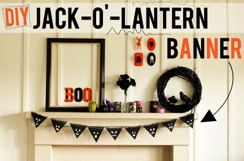 DIY Halloween Banner