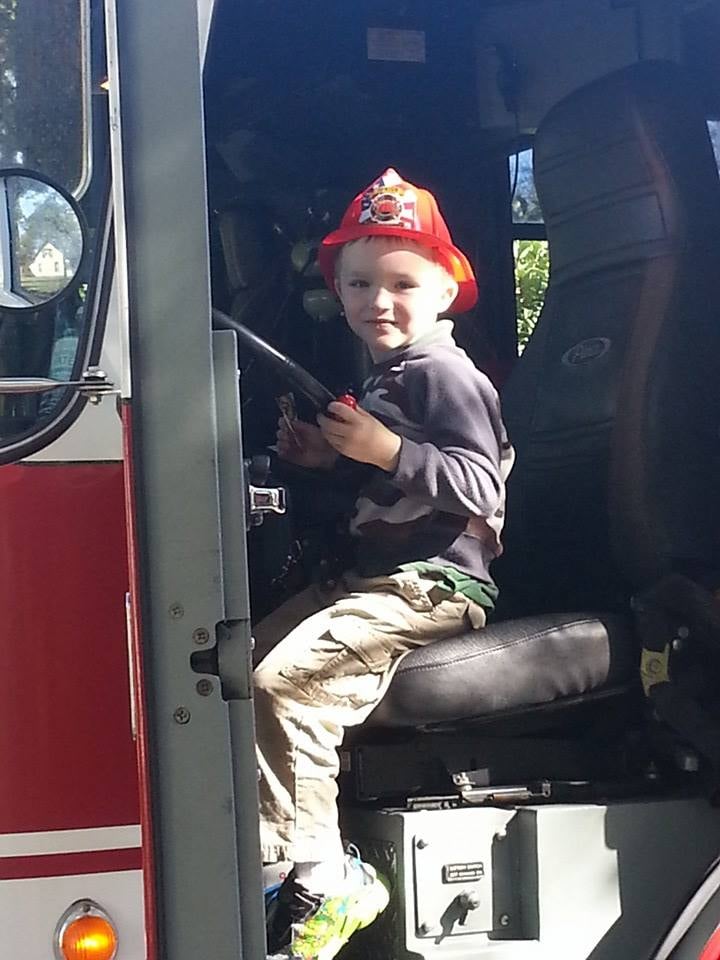 Firefighters Attend Boy With Autism's Birthday Party