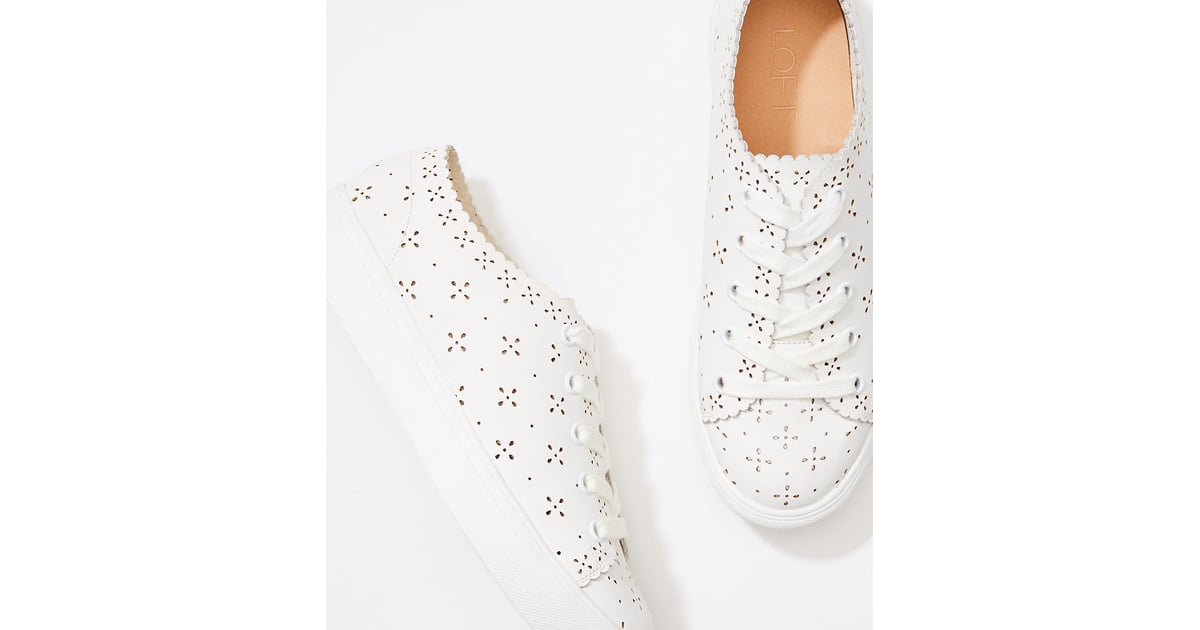 Eyelet LaceUp Sneaker What's New at Loft Feb. 14, 2018 POPSUGAR Fashion Photo 11