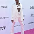 Lil Nas X Wears His '70s Disco Pantsuit With a Barely There Bandage Top