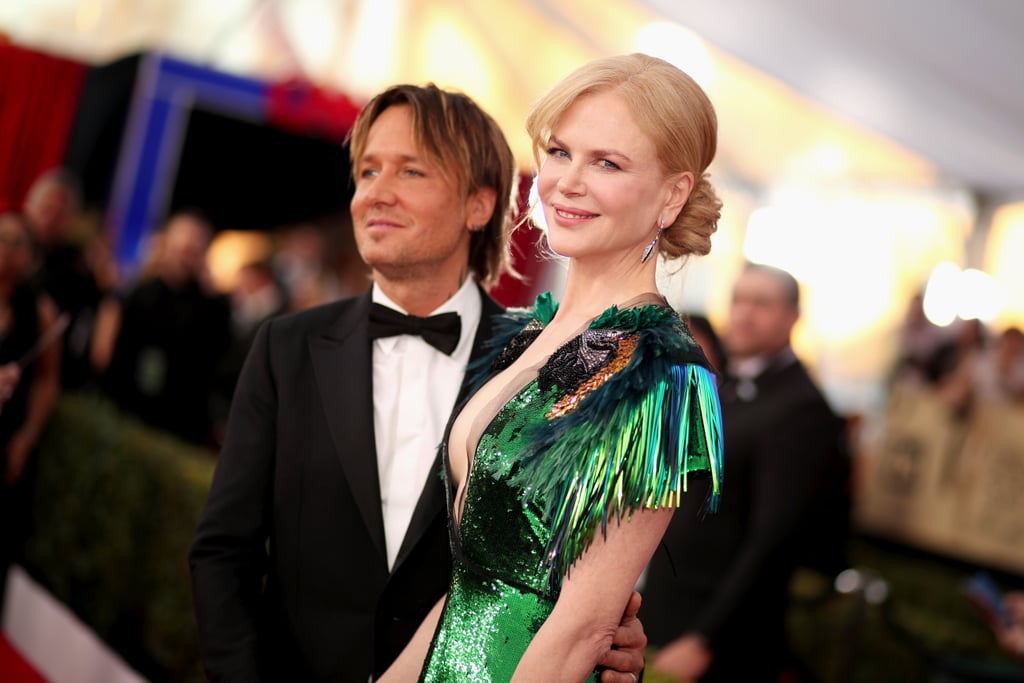 Nicole Kidman and Keith Urban at the 2017 SAG Awards