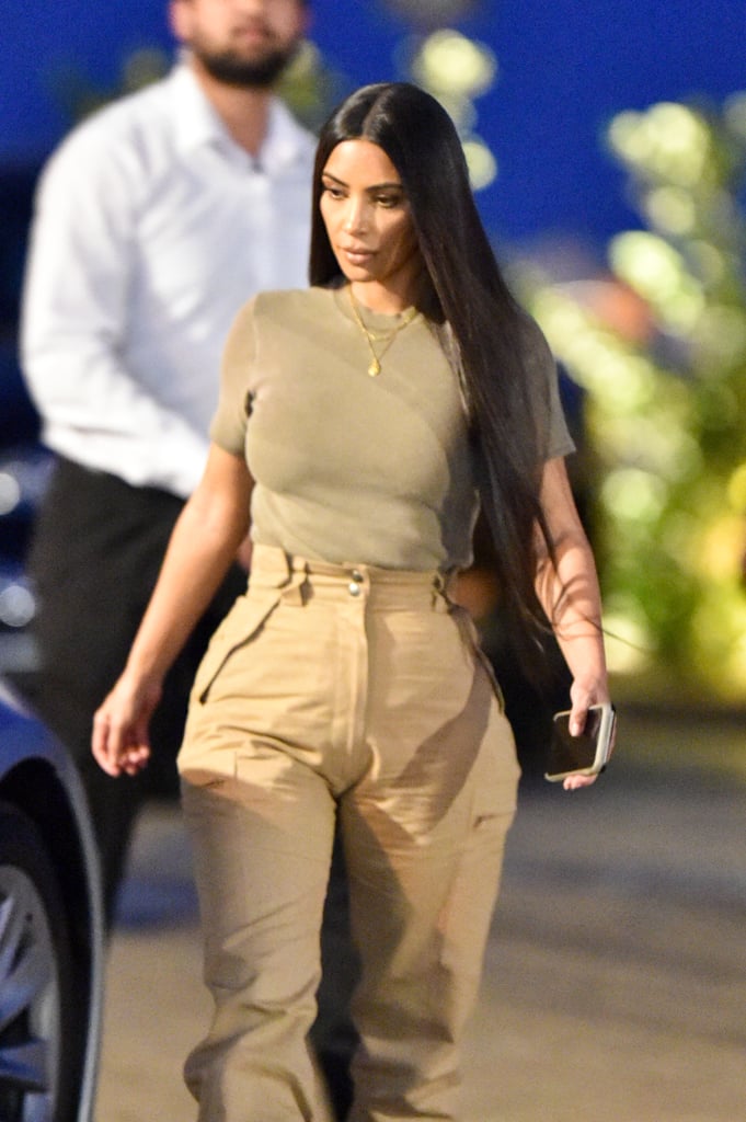Kim Kardashian Cargo Pants 2018