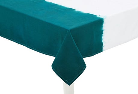 Dip-Dye Tablecloth ($76)