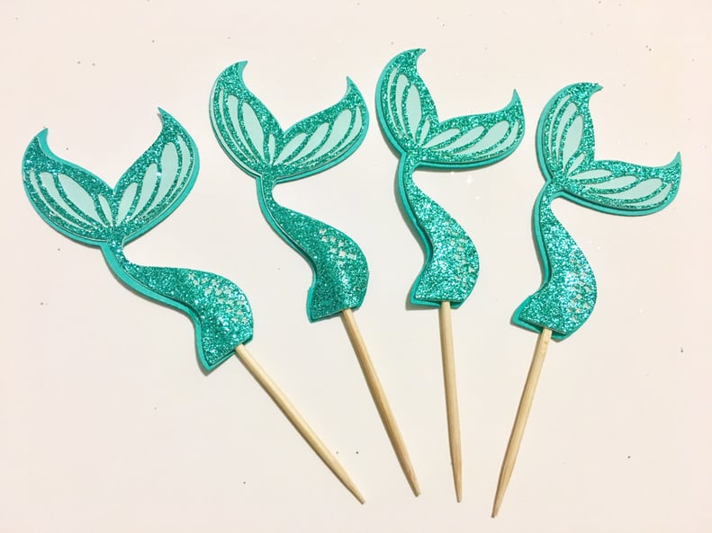 Shimmering Tail Cupcake Toppers