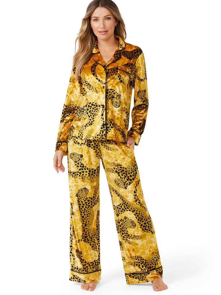 Sofia Intimates by Sofia Vergara Crushed Velvet Pajama Set